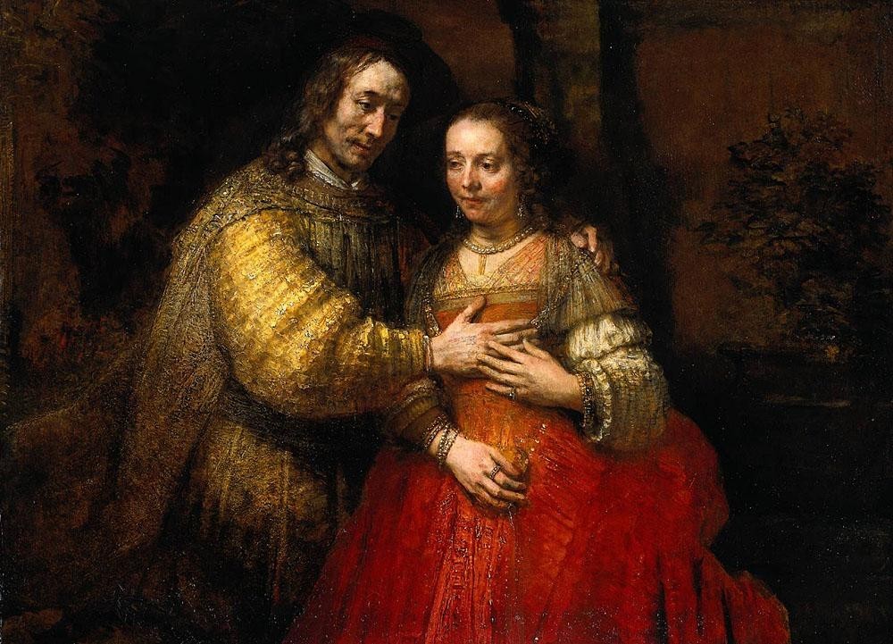 Rembrandt The Jewish Bride